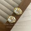 Baroque Natural Pearl Earrings for Women Elegant Minimalist Stylish Ear Jewelry