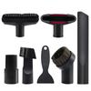 A78E-Vacuum Cleaner Accessory Set, Universal Nozzles 32-35 Mm, Including Crevice Nozzle, Car Nozzle And Upholstery Brush