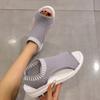 Fashion 2025Sandals Women Summer  New Open Toed Flat Roman   Flying Woven Hollow Platform Sports Sandals Flat