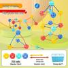 3D Geometric Bead Building Blocks: Educational Toy for Kids' Creativity