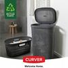 CURVER Laundry Basket 60 L Dark Grey