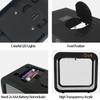 Modular Led Fish Tank with Isolated Blocks, Easy Assembly for Betta/goldfish Breeding Transparent Small Aquarium