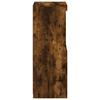 Sideboard with LED Lights Smoked Oak 41 x 37 x 100 cm