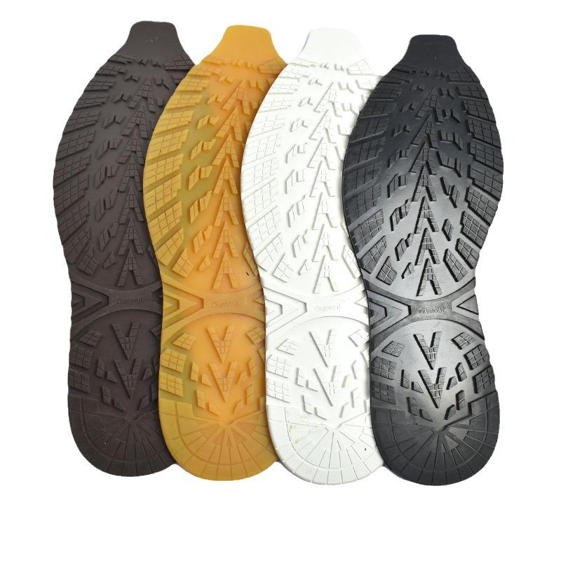 Basketball Shoe Sole Repair: Anti-Slip Wear-Resistant Rubber Patch with Silent Leather Finish