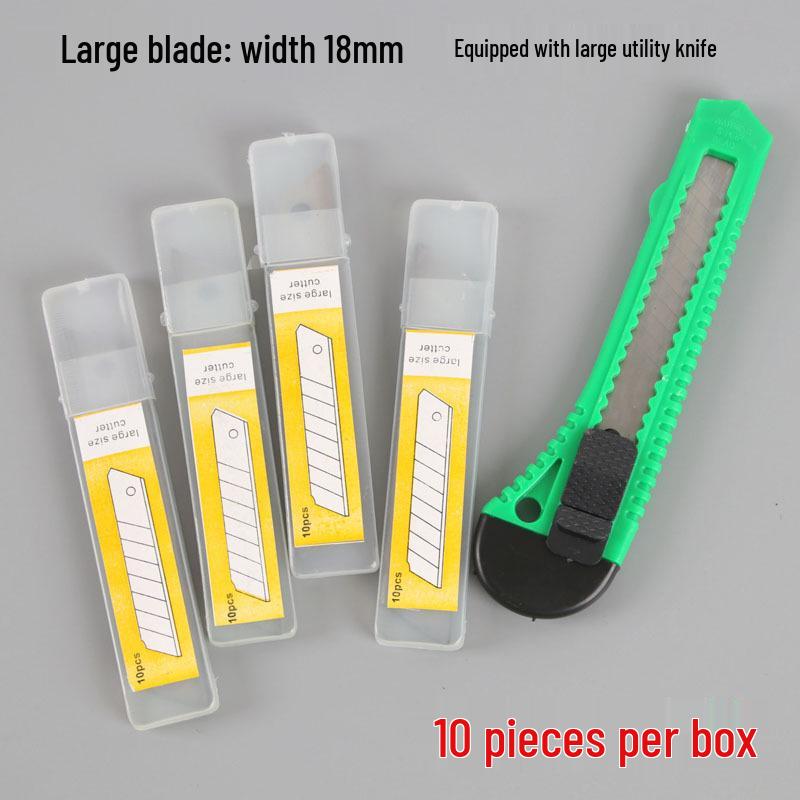 Compact Office Stationery Knife - Manual Paper Cutter for Carton Opening