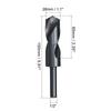 2pcs 15/18/28/35/mm Twist Drill Bits Black Nitride Coated HSS-6542 with 1/2" Reduced Shank