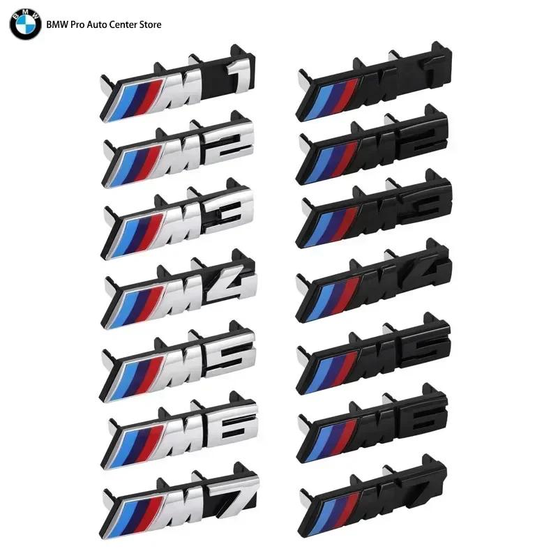 3D ABS M Car Front Grille Badge Emblem Buckle For BMW X6E71 E70 E34 X5G05 G60 F10 X5E53 E24 E63 E64 F06 F12 F13 G32 F18 G30 G31