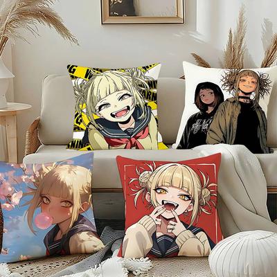 Animation Characters H-Himiko-TogaS Pillow Case Cushion Cover Soft Cute Throw Pillow Case For Car Sofa Pillowcase Polyester With