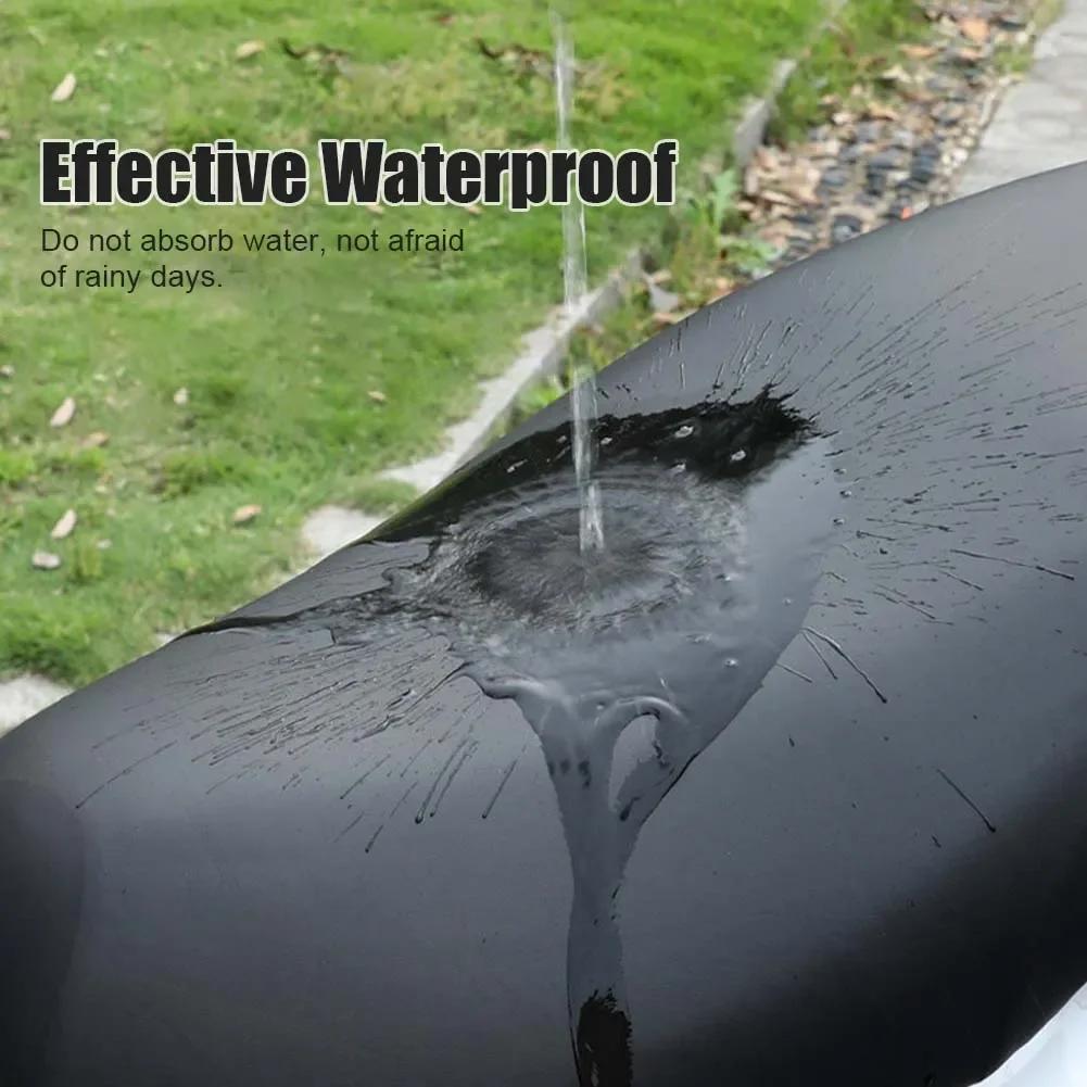 Motorcycle Seat Cover Waterproof Dustproof Rainproof Sunscreen Motorbike Scooter Cushion Seat Cover Protector Cover Accessories