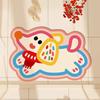 Bathroom floor mat, water-absorbing non-slip, diatom mud, cartoon dopamine puppy home toilet, bathroom door foot mat