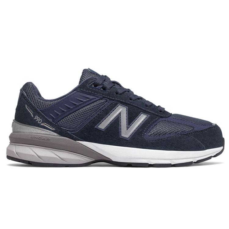 New Balance 990v5 Navy GS GC990NV5