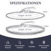 2pcs/set Men's Chain Bracelet,Waterproof Stainless Steel Twisted Rope Chain Wristband,New Trendly Punk Jewelry Gift