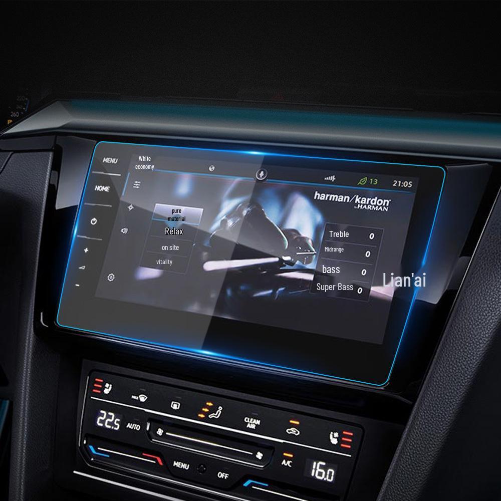 Volkswagen CC Navigation Tempered Film for Center Console & Instrument Panel