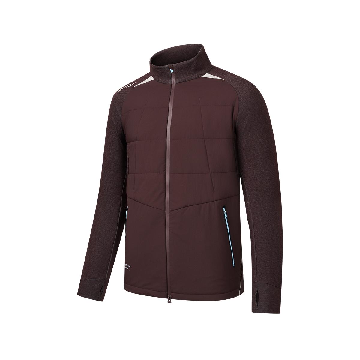 

SAUCONY Модная мягкая универсальная куртка на молнии со стойкой воротником, унисекс куртка SA2250PJ91T-CO077 L