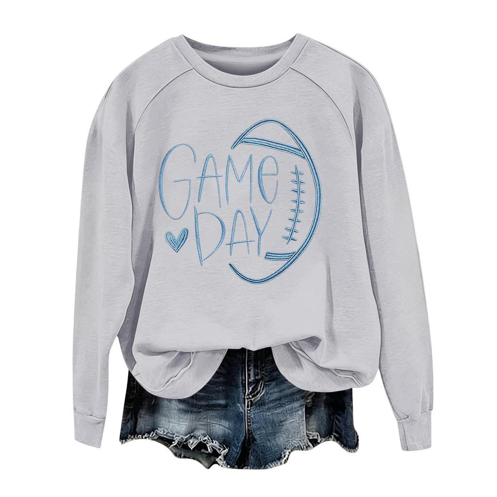 Unisex Fashion Print Long Sleeve Crewneck Sweatshirt for Casual Everyday Wear