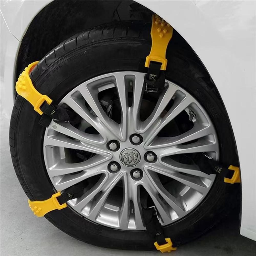 10PCS Universal Winter Snow Mud Anti-skid Tire Chains Tendon for Car Sedan SUV Trucks Snow Tire Chains