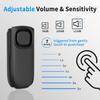 YNF 113dB Loud Bicycle Anti-theft Alarm with Remote Control, Ultimate Bike Security