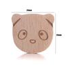 10Pcs Natural Beech Wooden Beads Cat Heart Butterfly Rainbow Cat Teethers Beads for Baby Necklace Pacifier Chain Crafts Jewelry