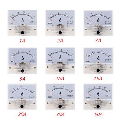 1pc 85L1 AC Panel Meter Analog Panel Amperemeter Zifferblatt Strom Gauge Zeiger Amperemeter