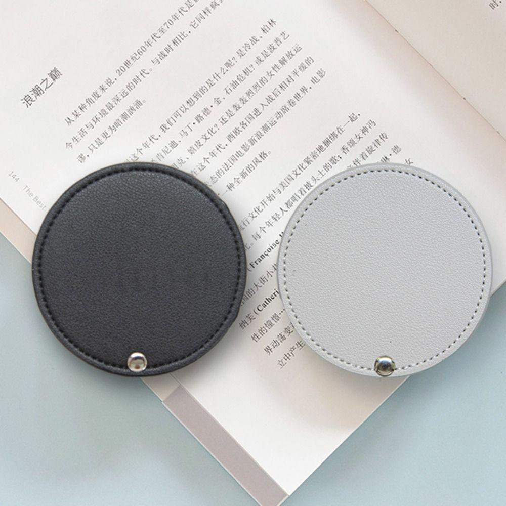 PU Leather Gift for her Makeup Mirror Travel Accessories Cosmetic Mirror Compact Pocket Mirror