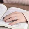 1pc Natural Chalcedony Agate Ring High Ice Jade Ring for Women's Fashion Ring Fashion Jewelry Couple Gift