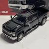 1/64 Silverado HD 2020 Alloy Pickup Car Model Diecast Metal Off-road Vehicles Car Model Simulation Miniature Scale Kids Toy Gift