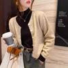 Women's White Slimming Double-Sided Fleece Long-Sleeve Top with Half-High Neck for Autumn/Winter 2025