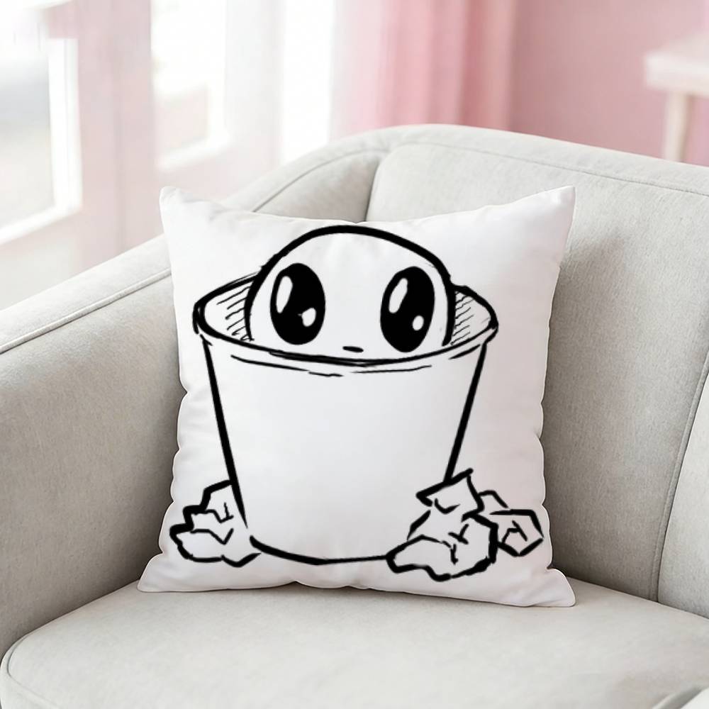 Tbh Autism Yippies Creature Pillow Case Pattern Printed Pillowcase For Living Room Sofa Cushion Cover