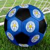 SIZE 5 Leicester City FC Soccer Ball Colorful All Ages Machine Stitched PVC Competition Ready Durable High-Bounce