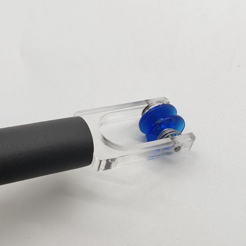 Professionelles Glasfolierungswerkzeug Effizientes Polieren Doppel-Federwalzen Komfortabler Schaumstoffgriff Robustes Design