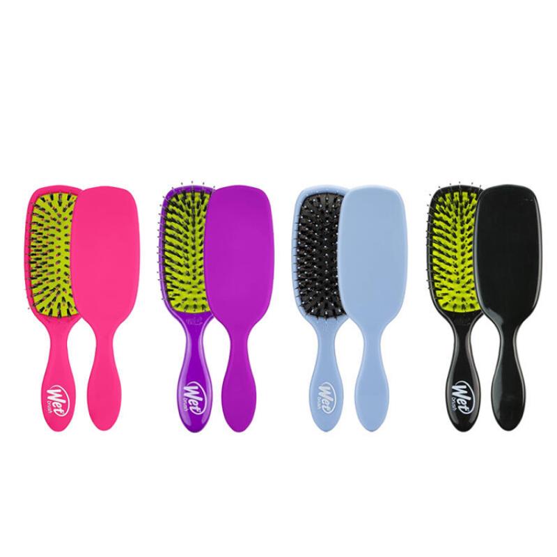 Hairbrush Shine Enhancer Dry Hair Comb black