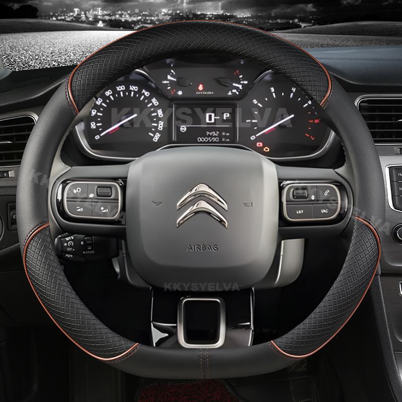 Potah volantu typu D Pro Citroen C3 II III 2009 -   C3 AIRCROSS 2017 2018    Berlingo 3 C4 Picasso 2