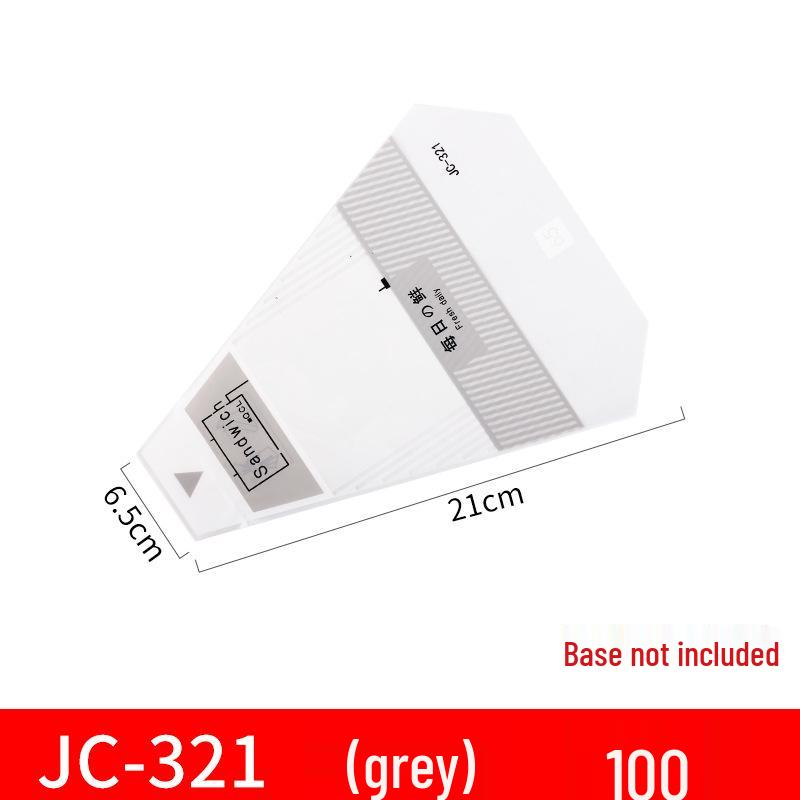 Disposable Transparent Easy-Tear Sandwich and Bread Packaging Bag