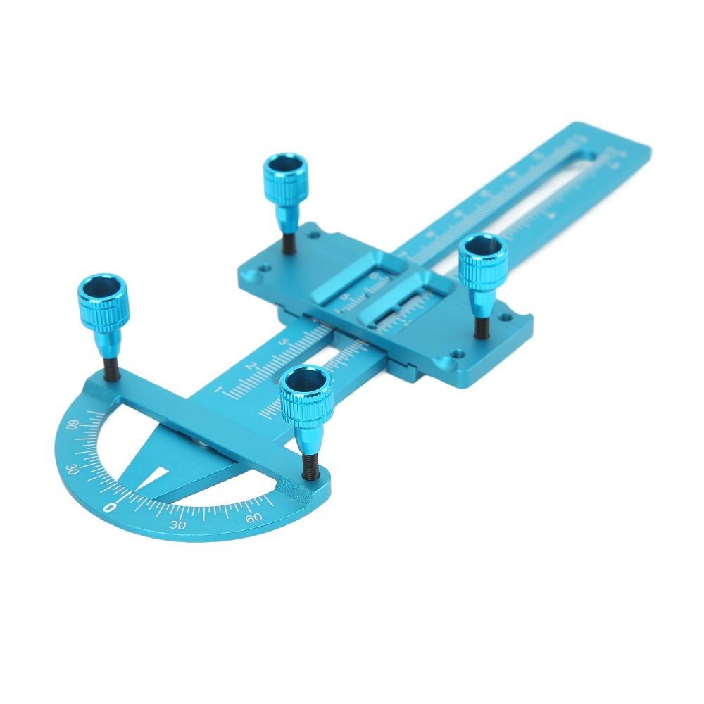 Aluminium Alloy Shock Absorber Synchronizer Ruler for SCX10/CC01 For RC Car