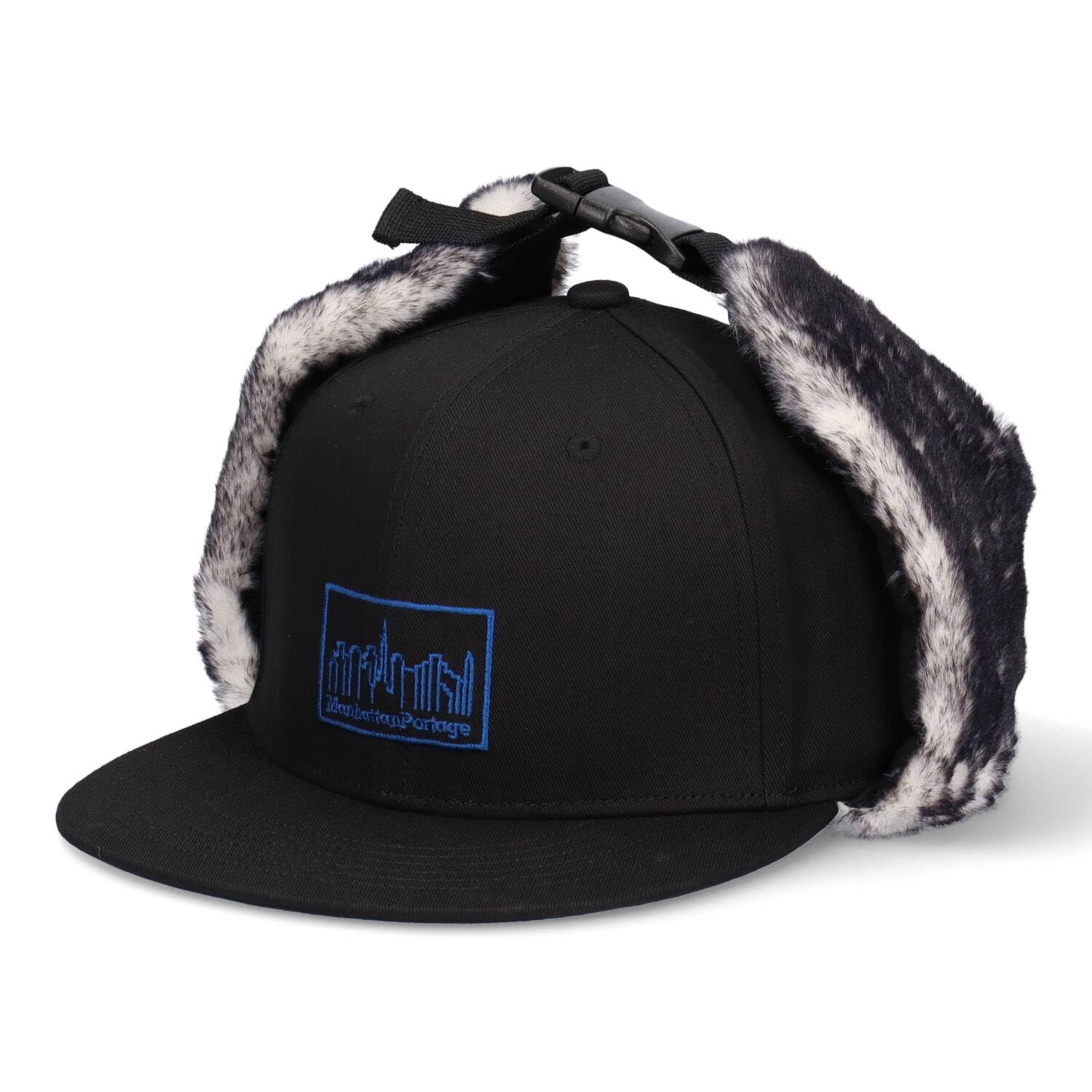 

Manhattan Portage Dogear Cap with Ear Flaps (011 Black)
