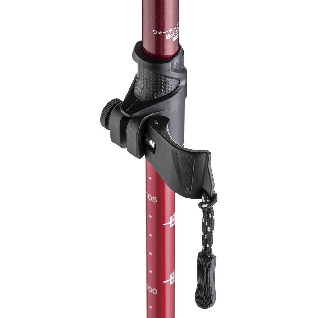 Mizuno Nordic Walk Foldable Walking Pole SH 2 Pairs 1 Set Unisex Purple C3JTP110