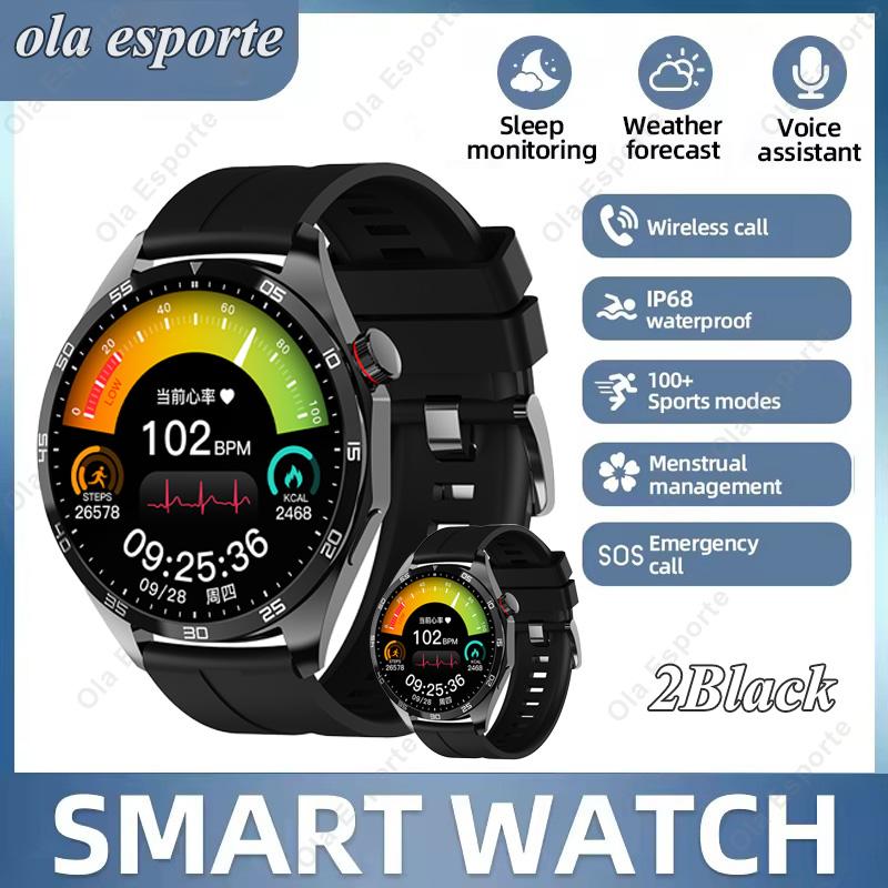 Smart Watch BT Call Health Monitoring Female Menstrual Cycle Reminder SOS GPS Sports Fitness Tracking Smartwatch Men Women