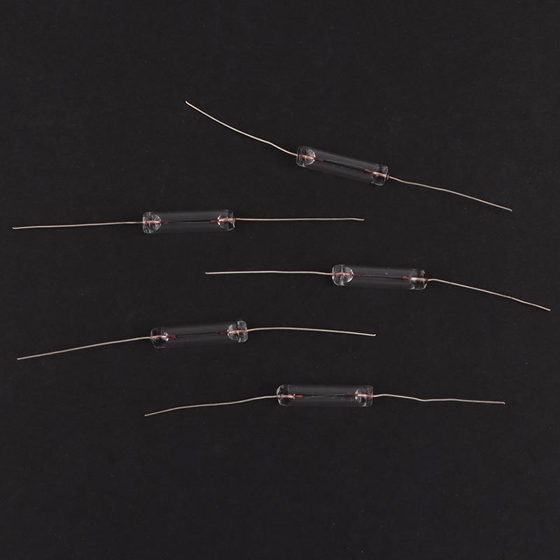10  Axial Lamp Original Incandescent Bulbs 12V 100Ma With Lead Fit Vu Meters Reel-To-Reel Tape Recorders