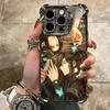 Mo Dao Zu Shi Anime Plating Phone Case For Iphone 16 17 Pro Max Air 16E 14 15 Plus 12 13 Mini Anti-Fall Airabag Cover