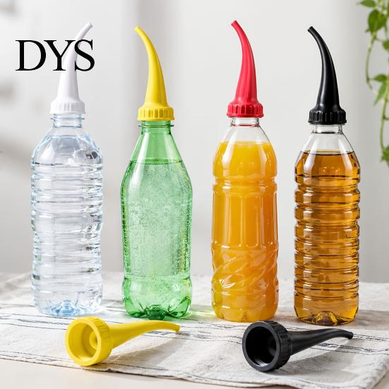 Bottle Watering Sprinkler Cap Plant Spout, Adjustable Flow Curved Pipe Mouthpiece, 3D Spout Print Lightweight Portable Irrigation Tool for Indoor