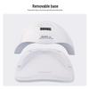 80W LED Nail Art Fast-Drying Lamp for Salon & Home - Quick Dry Gel Polish Therapy, No Hand Darkening