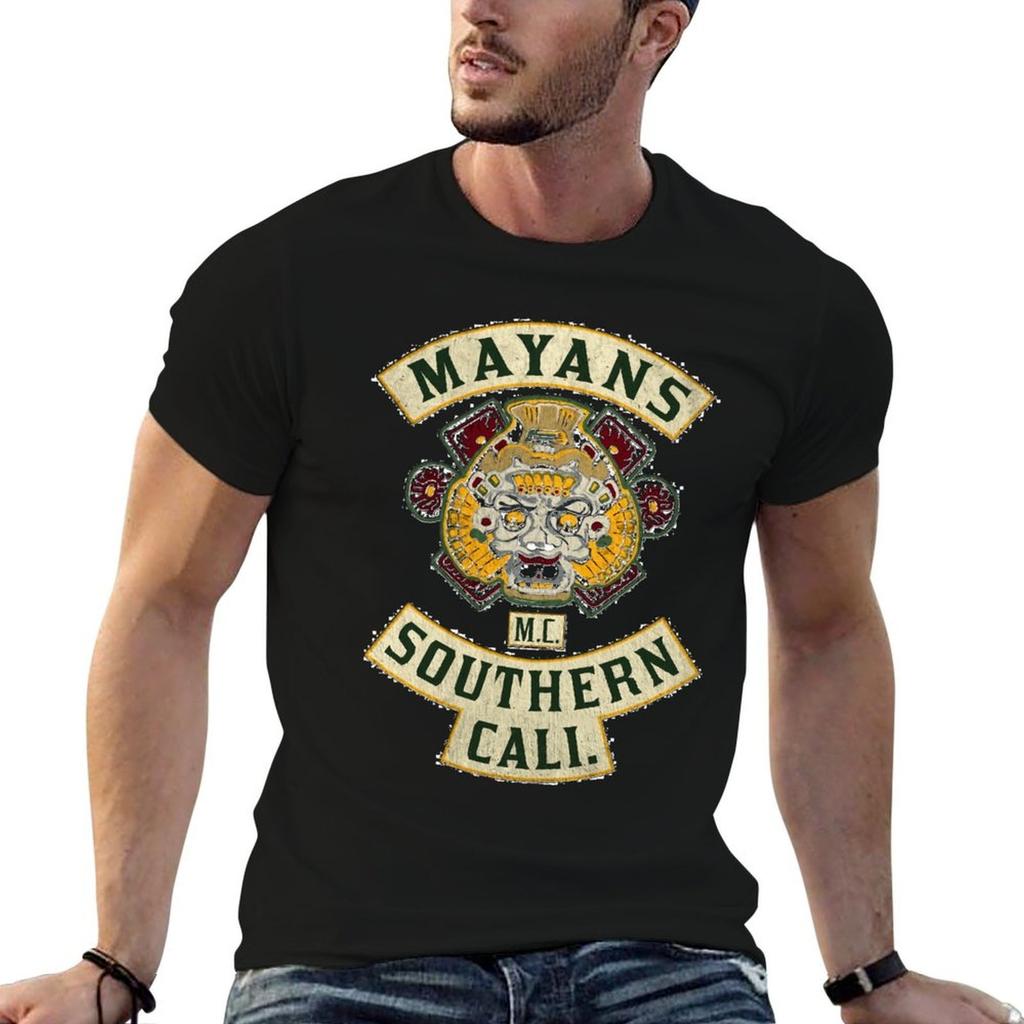 Mayans MC T-Shirt Regular Fit Plain Tee Shirt