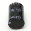 Black Electronic Components Electrolytic Capacitor Inline Capacitor 63V 22000UF Amplifier Sound