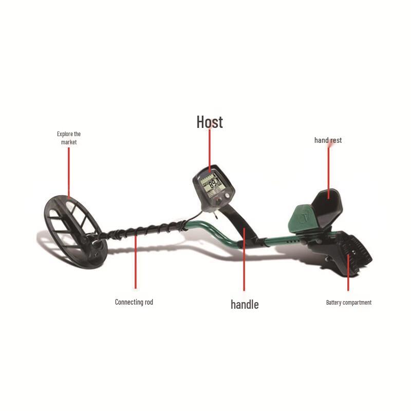 Brangdy T2 Handheld Pulse Digital Metal Detector