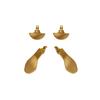 Metal Thumbsticks for PS5 Edge Controller Analog Joystick 4 Back Paddles Triggers Buttons Replacement Accessories Parts