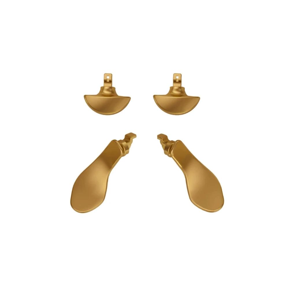 Metal Thumbsticks for PS5 Edge Controller Analog Joystick 4 Back Paddles Triggers Buttons Replacement Accessories Parts