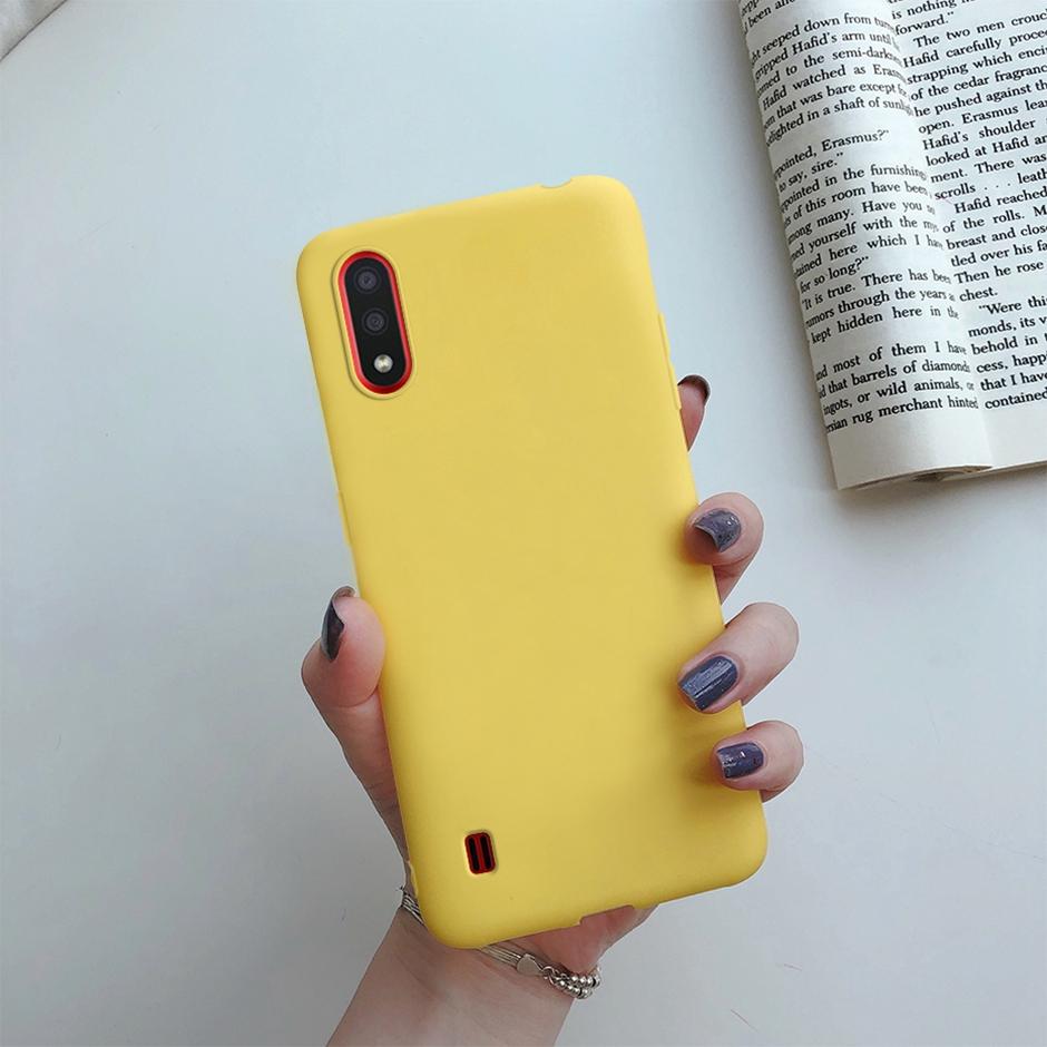 For Samsung M23 M33 M53 M13 M01 M21 M31 M32 Phone Case Soft Silicon TPU Plain Cases for Samsung Galaxy M30S M20S M31S Back Cover