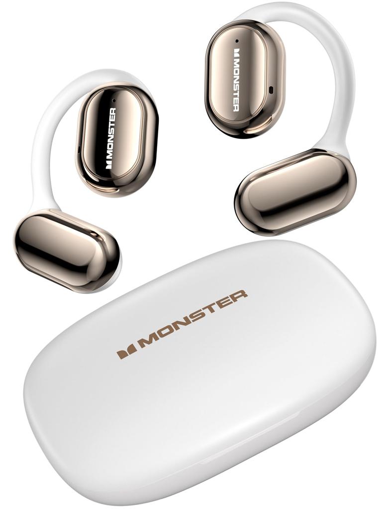 Hearing Air Conduction Monster Fully Wireless Bluetooth No Air Bluetooth Sound Leakage 16mm Touch Automatic 30 Hours of Fast IPX5 [Innovative