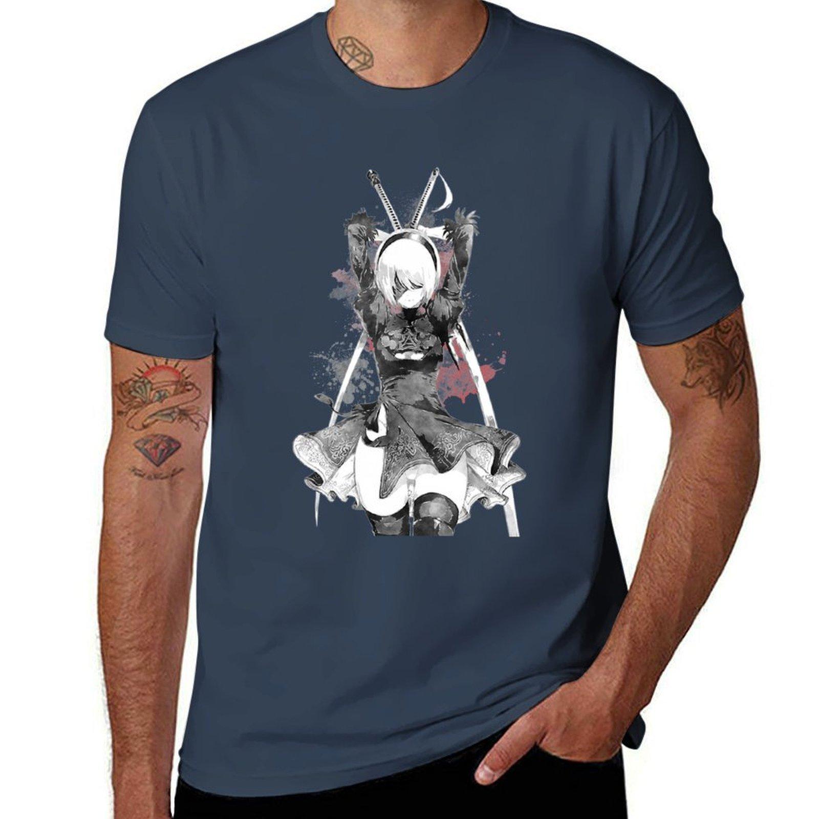 2b Tshirt Basic Simple Design Short Sleeve Shirt S