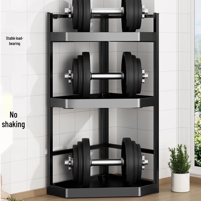 Modern 3-Tier Countertop Corner Spice Rack